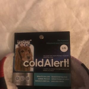 Doggy puffer vest size large